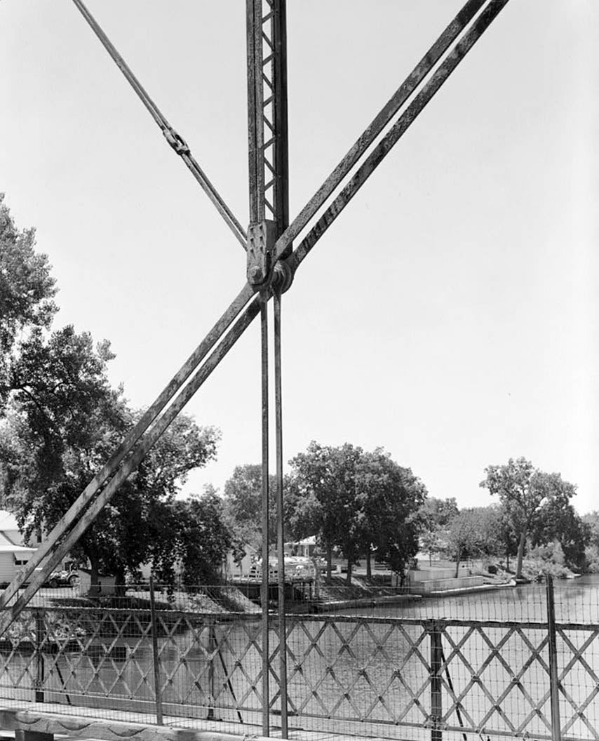 Historic Photo : Traer Street Bridge, Spanning Shell Rock River at Traer Street, Greene, Butler County, IA 16 Photograph