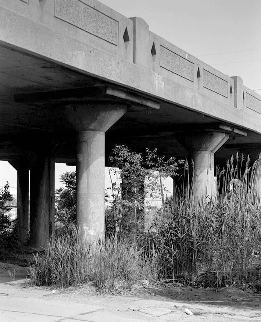 Historic Photo : South Wilmington Causeway Bridge, Spanning Conrail Railroad on Market Street, South Wilmington, New Castle County, DE 12 Photograph
