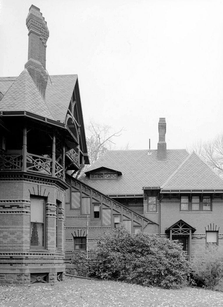Historic Photo : Mark Twain House, 351 Farmington Avenue (corrected from original address of 531 Farmington Avenue), Hartford, Hartford County, CT 29 Photograph