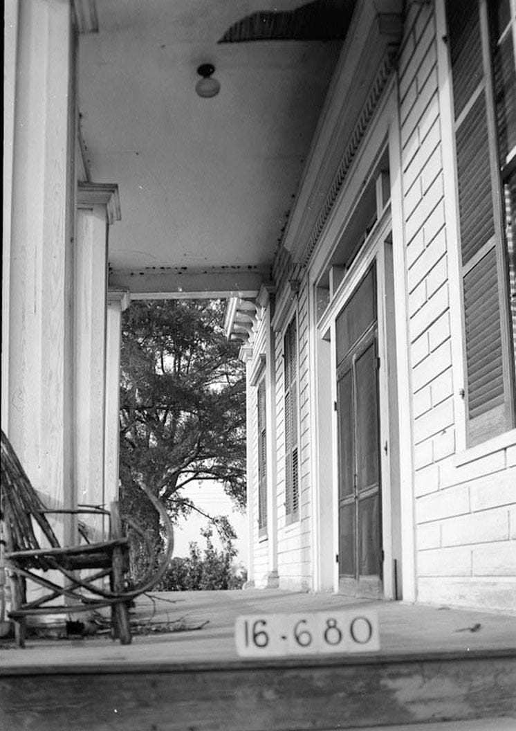 Historic Photo : Wooten-Meadows House, State Highway 97 (County Road 29), Lowndesboro, Lowndes County, AL 2 Photograph