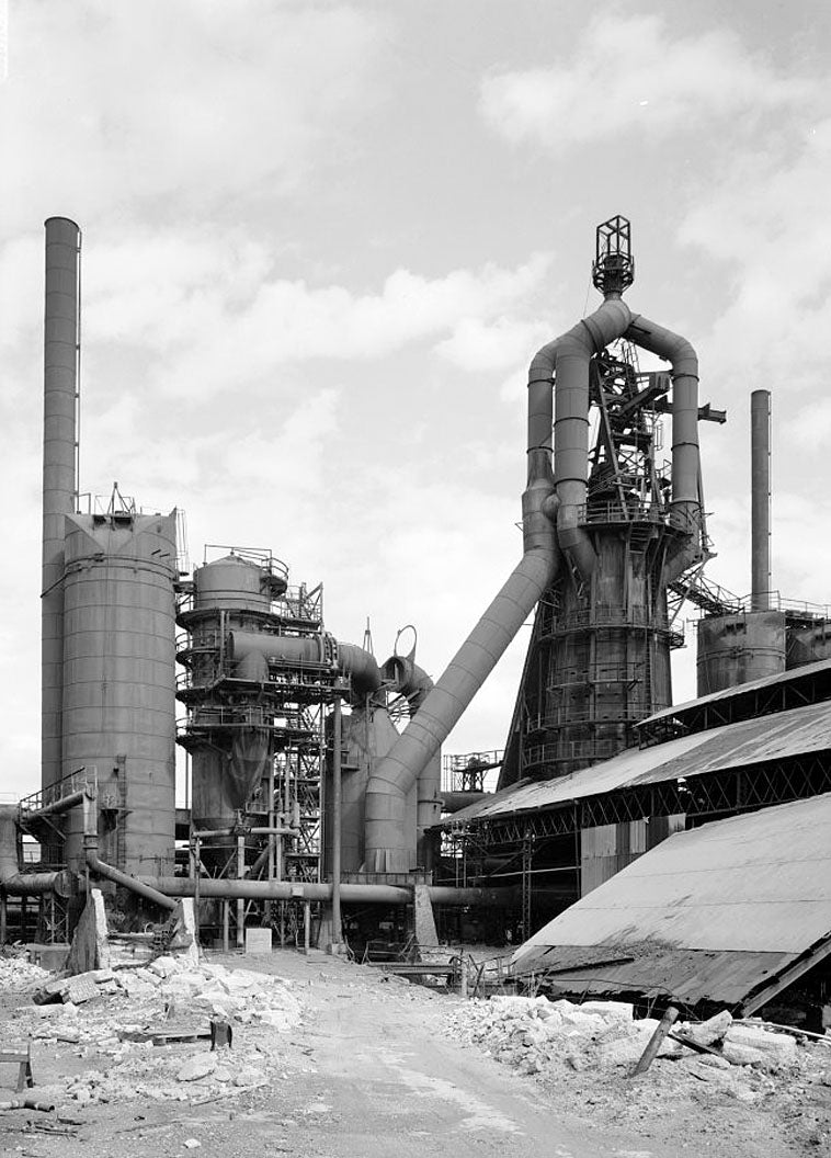 Historic Photo : Woodward Coal & Iron Company Furnace, Opossum Creek vicinity, Woodward, Jefferson County, AL 5 Photograph