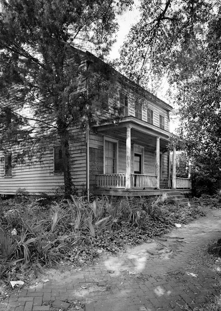 Historic Photo : Savannah Victorian Historic District, 115 East Park Avenue (House), Savannah, Chatham County, GA 1 Photograph