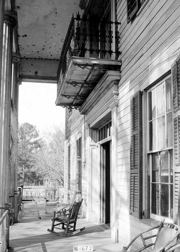 Historic Photo : Archibald Tyson House, State Highway 97 (County Road 29), Lowndesboro, Lowndes County, AL 7 Photograph
