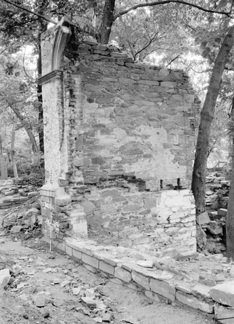 Historic Photo : General John Mason House, Analostan Island or Theodore Roosevelt Island, Washington, District of Columbia, DC 23 Photograph