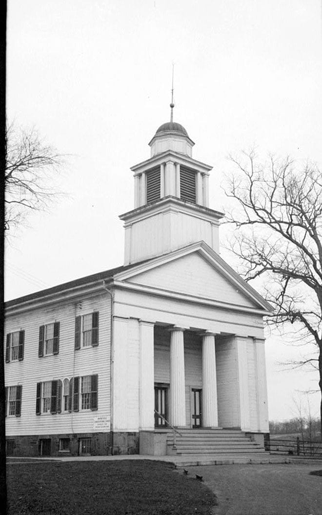 Historic Photo : Whitneyville Congregational Church, Whitneyville, New Haven County, CT 1 Photograph