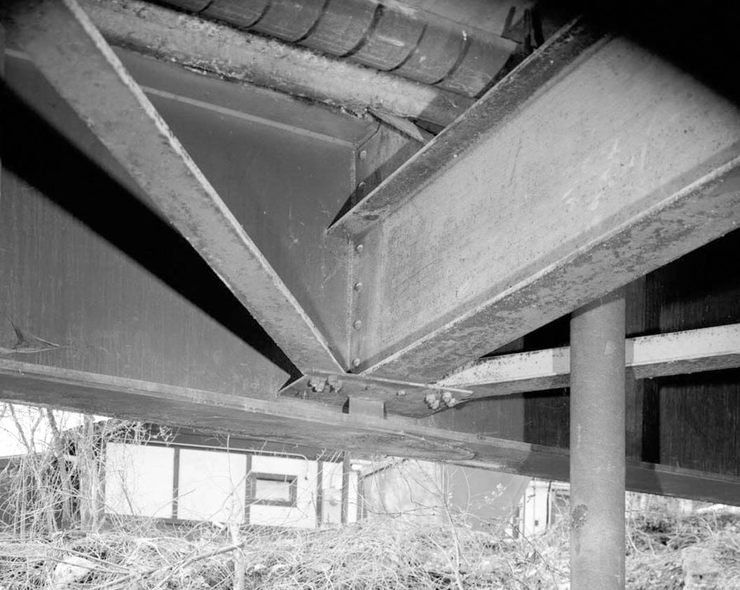 Historic Photo : Benton Street Bridge, Spanning Iowa River at Benton Street, Iowa City, Johnson County, IA 7 Photograph