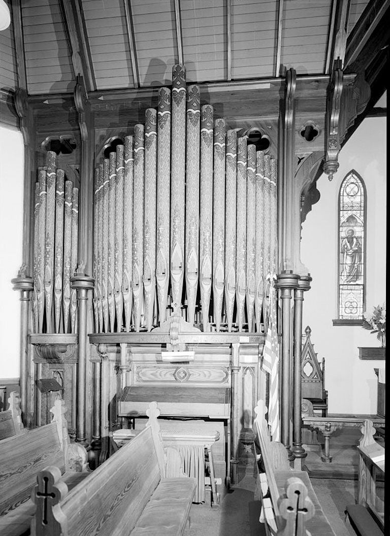 Historic Photo : St. Peter's Parish (Episcopal Church), Eighth Street & Atlantic Avenue, Fernandina Beach, Nassau County, FL 5 Photograph
