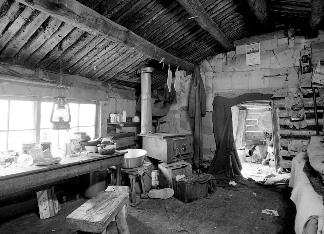 Historic Photo : A. D. Wilcox Drift Mine, Residential Cabin, Linda Creek near Dalton Highway, Bettles, Yukon-Koyukuk Census Area, AK 4 Photograph