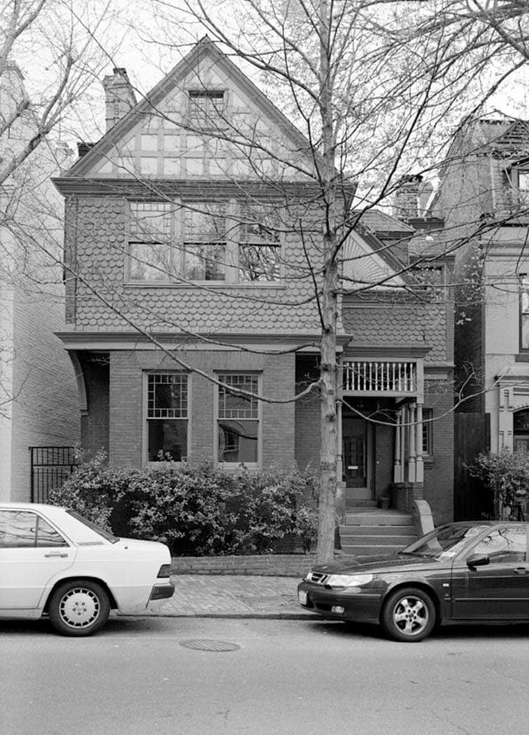 Historic Photo : Breiding House, 1523 Thirty-first Street, Northwest, Washington, District of Columbia, DC 1 Photograph