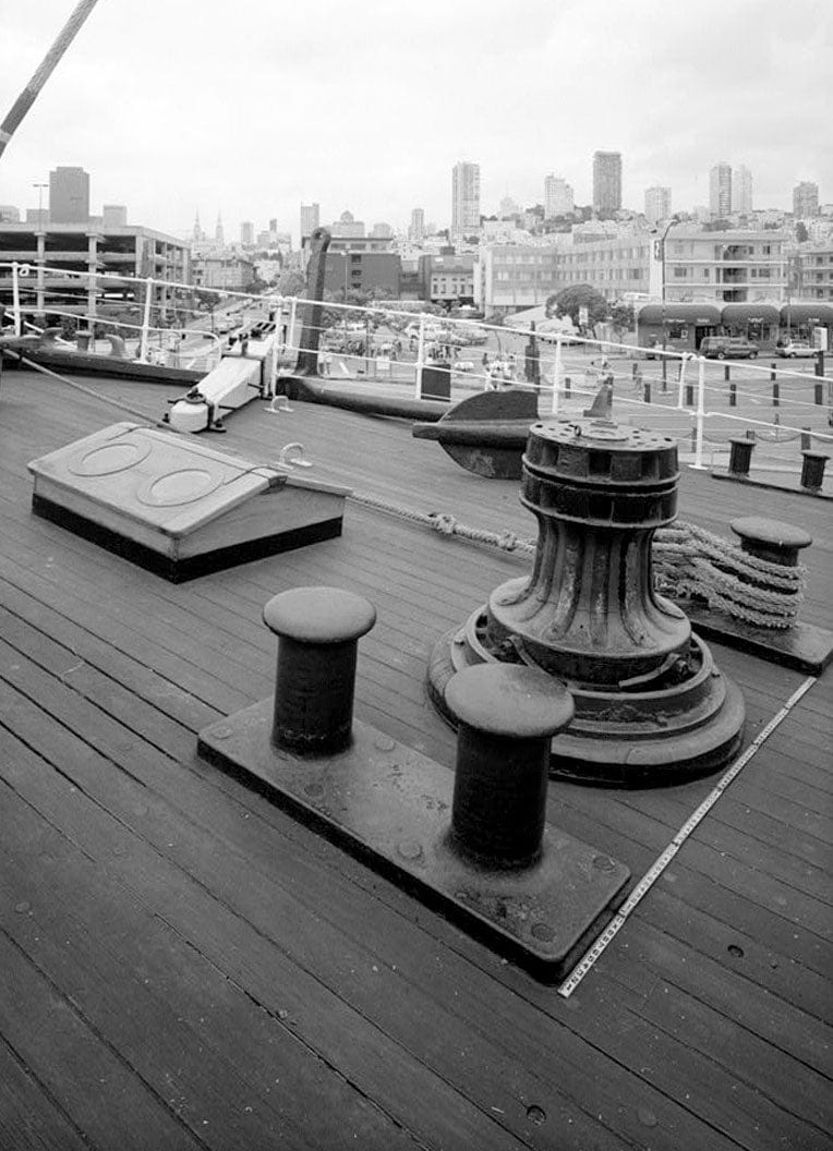 Historic Photo : Ship BALCLUTHA, 2905 Hyde Street Pier, San Francisco, San Francisco County, CA 37 Photograph