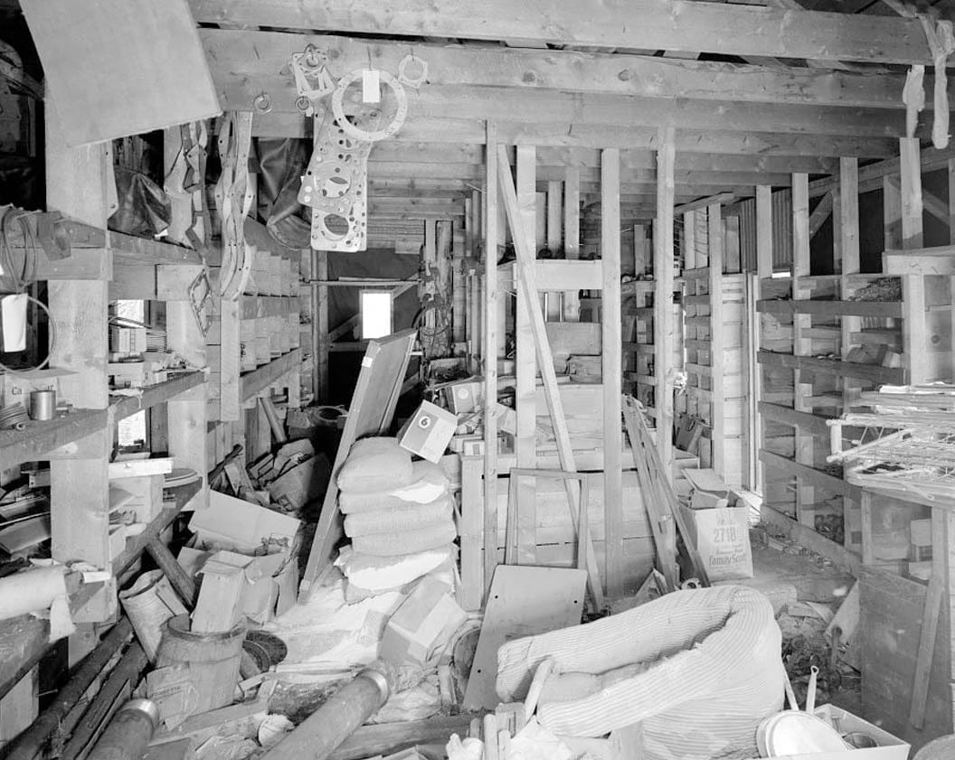 Historic Photo : Gold Placers Incorporated, Warehouse, Near Coal Creek & Yukon River, Eagle, Southeast Fairbanks Census Area, AK 1 Photograph