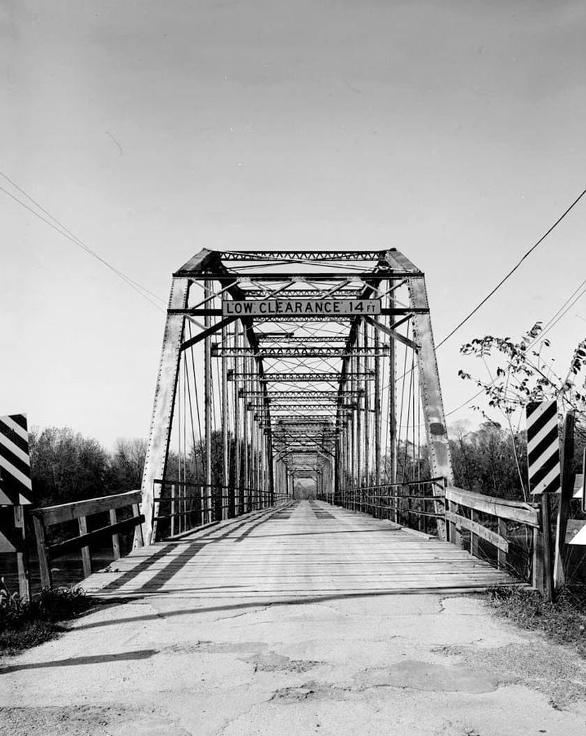 Historic Photo : Sutliff's Ferry Bridge, Spanning Cedar River (Cedar Township), Solon, Johnson County, IA 24 Photograph