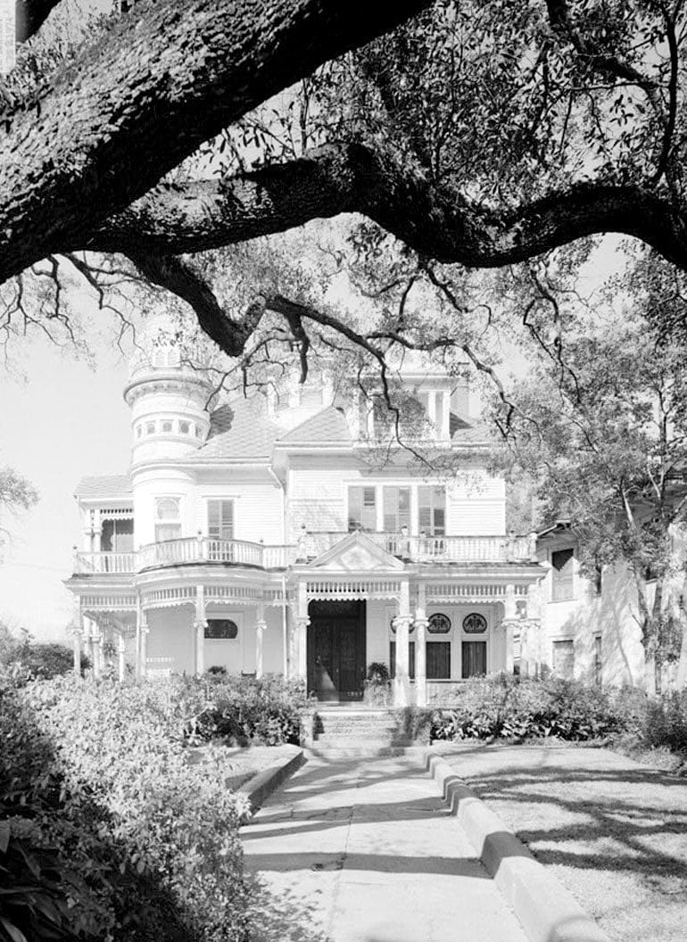 Historic Photo : Tacon-Gordon House, 1216 Government Street, Mobile, Mobile County, AL 7 Photograph