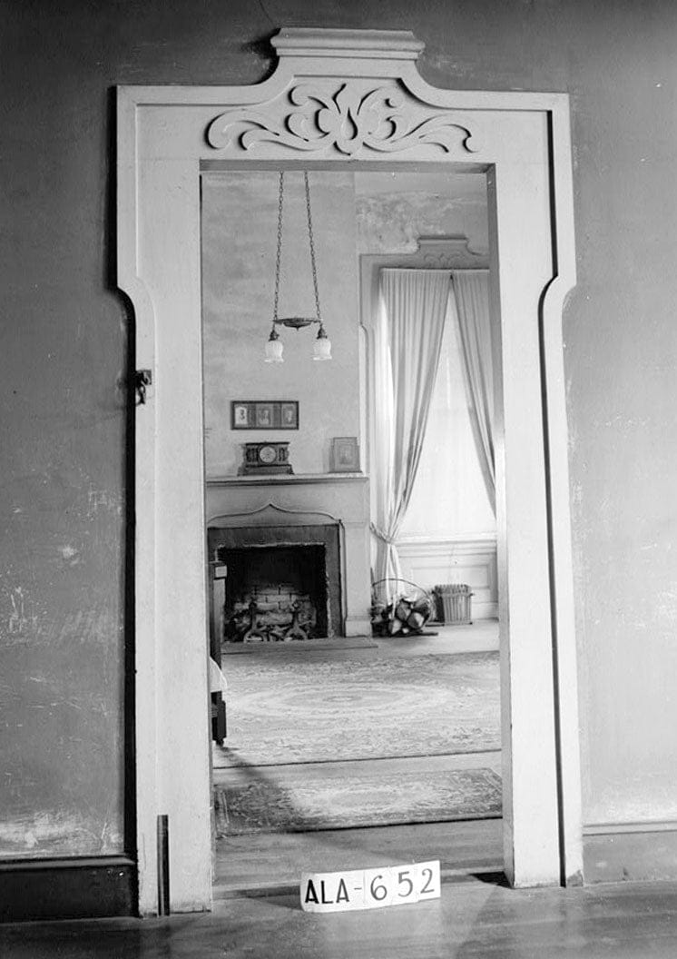 Historic Photo : Stone-McCarty House, County Road 40, Burkville, Lowndes County, AL 2 Photograph