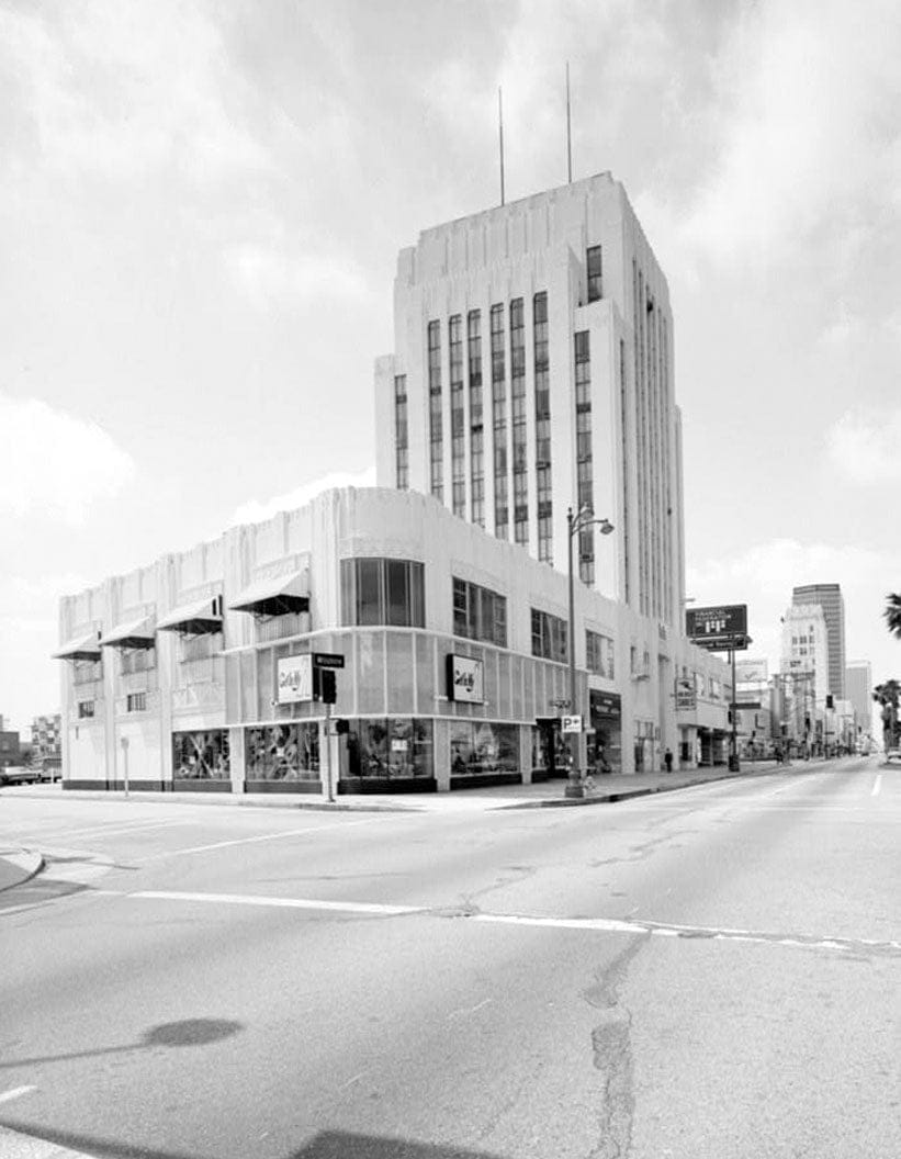 Historic Photo : Hiss Tower, 5400-5420 Wilshire Boulevard, Los Angeles, Los Angeles County, CA 1 Photograph
