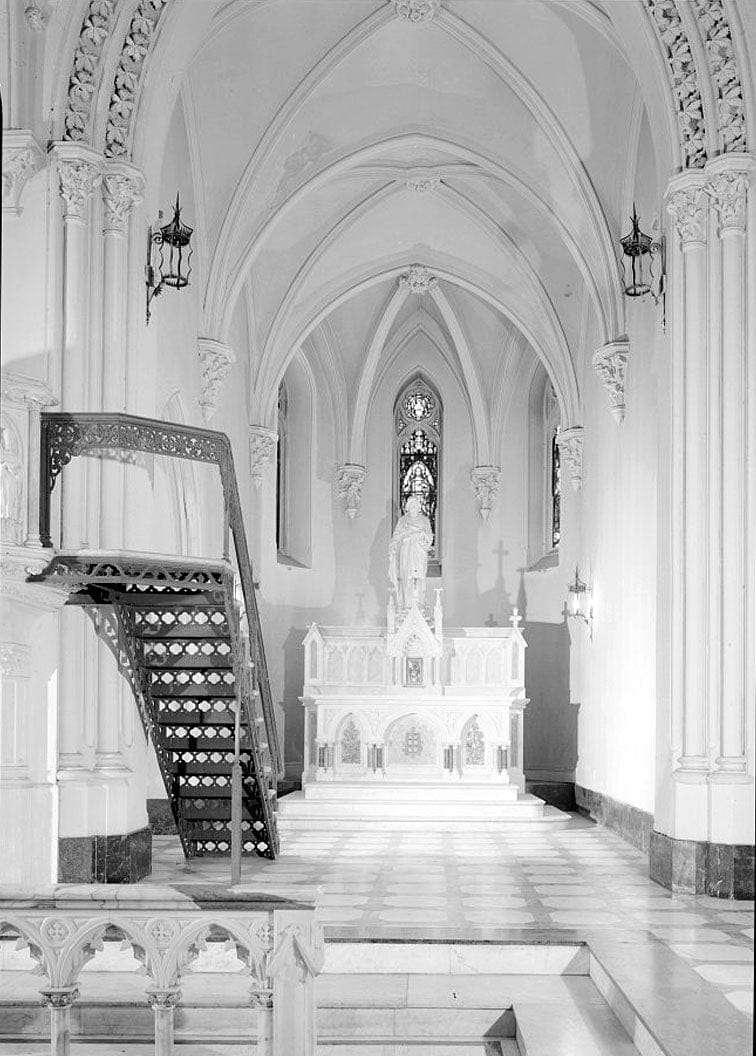 Historic Photo : St. Patrick's Catholic Church, 619 Tenth Street, NW, Washington, District of Columbia, DC 9 Photograph