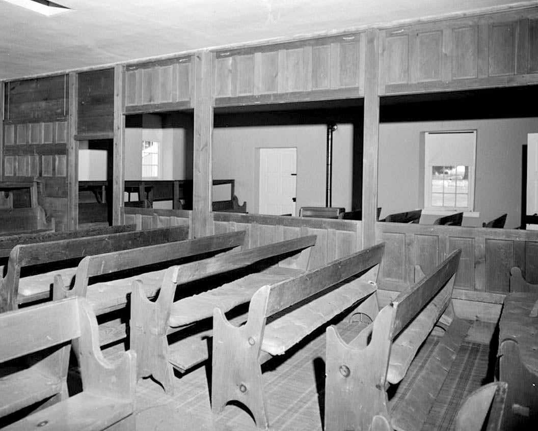 Historic Photo : Mill Creek Friends Meetinghouse, Landenburg-Wilmington Road, Corner Ketch, New Castle County, DE 4 Photograph