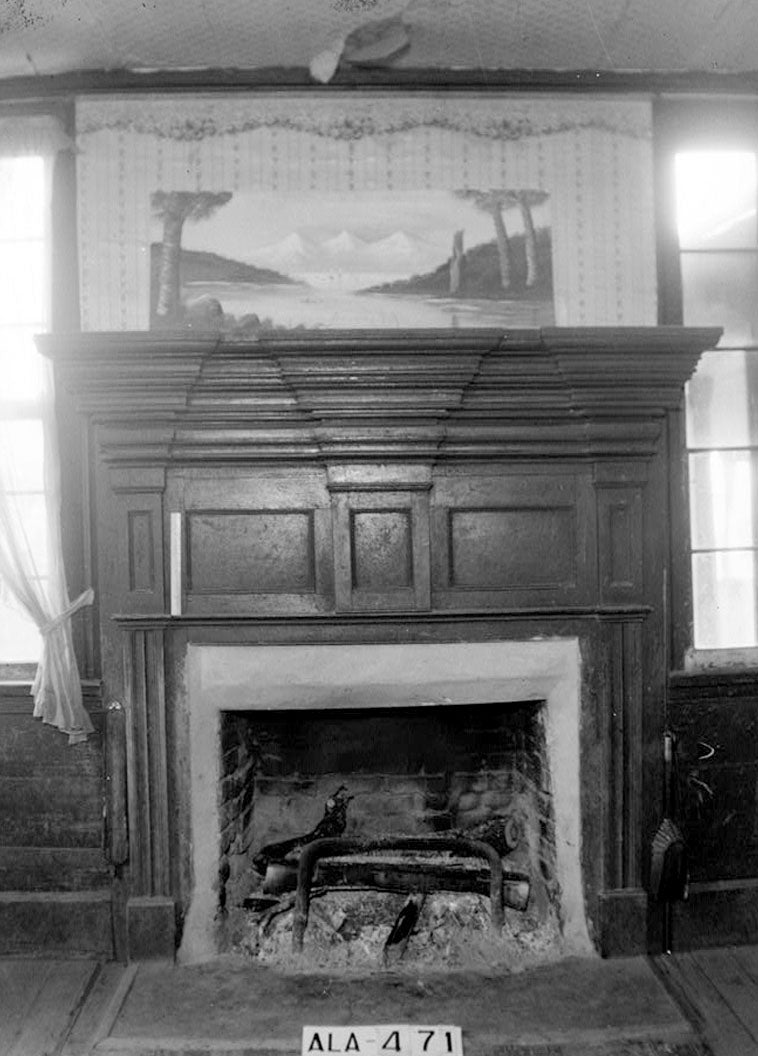 Historic Photo : Borders-Blackman House, DeArmanville-Choccolocco Road, Oxford, Calhoun County, AL 6 Photograph