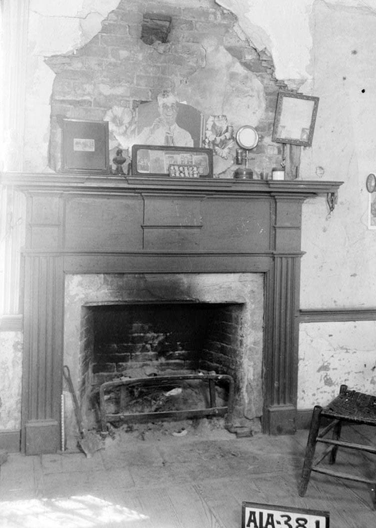Historic Photo : Drury Vinson House, County Road 63, Leighton, Colbert County, AL 3 Photograph