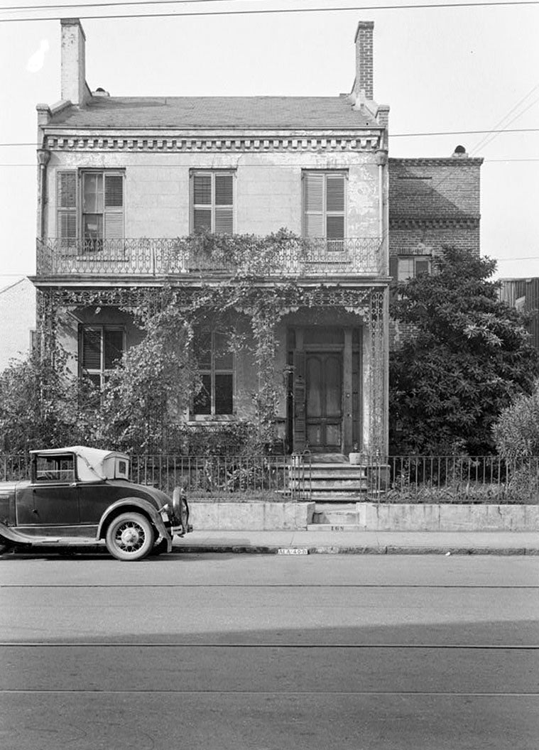 Historic Photo : Lyons House, 168 South Royal Street, Mobile, Mobile County, AL 1 Photograph