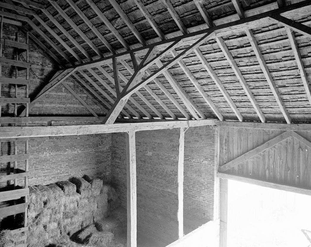 Historic Photo : Cochran Grange, Bank Barn, U.S. Route 301, West of Route 71, Middletown, New Castle County, DE 2 Photograph