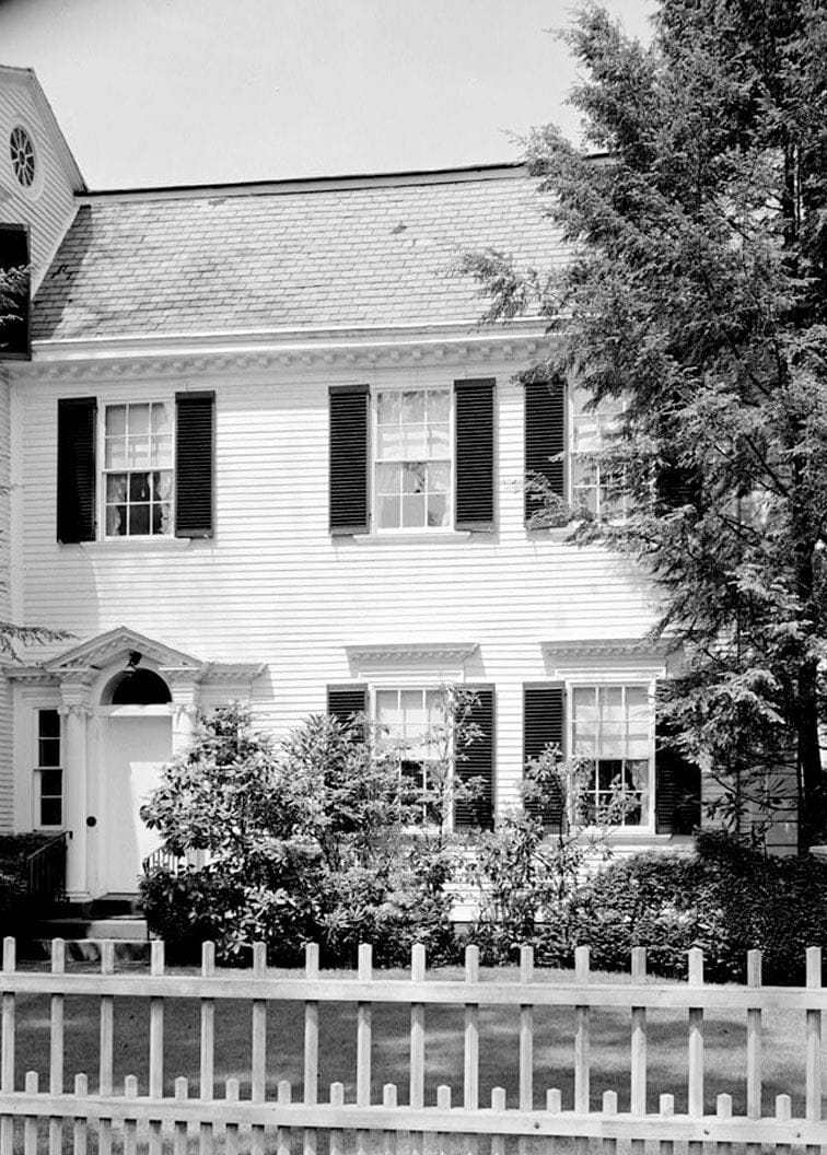 Historic Photo : Burbank-Hatheway House, Main Street, Suffield, Hartford County, CT 5 Photograph