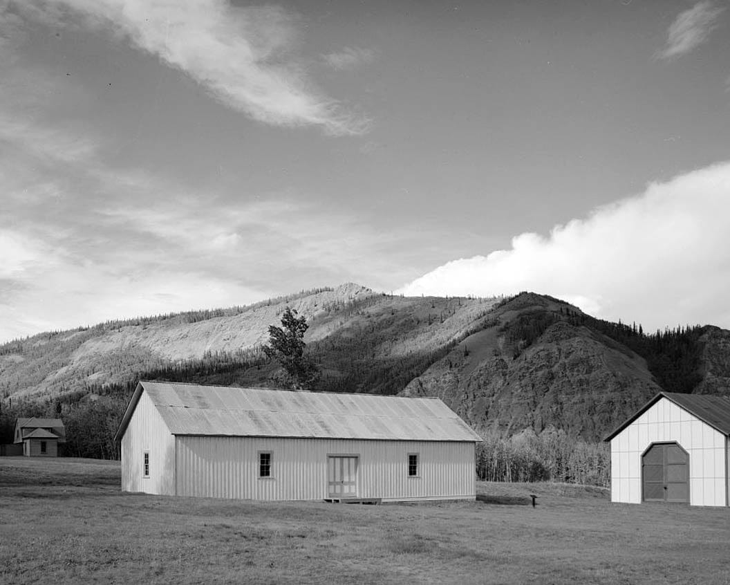 Historic Photo : Fort Egbert, Granary, Yukon River at Mission Creek, Eagle, Southeast Fairbanks Census Area, AK 3 Photograph