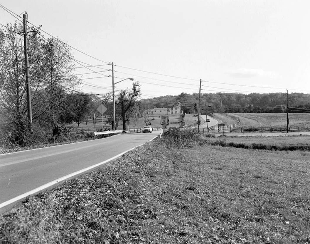 Historic Photo : Winterthur Farms, Intersection State Routes 92 & 100, Intersection State Routes 92 & 100, Winterthur, New Castle County, DE 2 Photograph