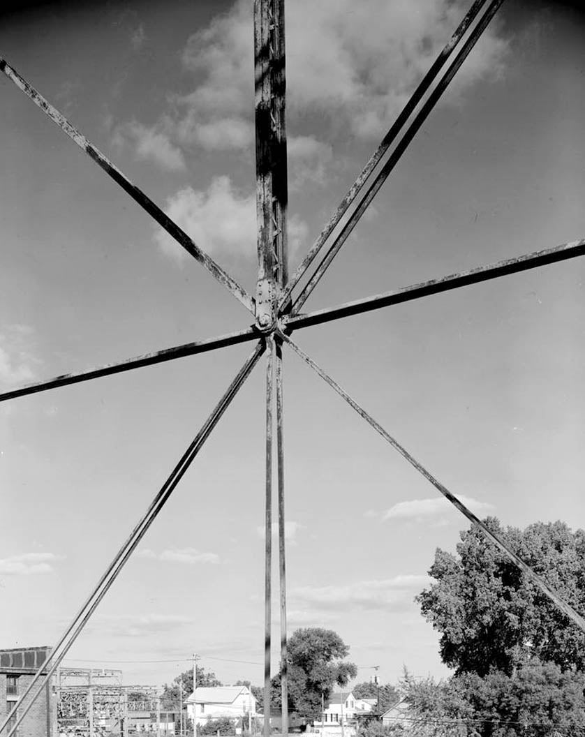 Historic Photo : Traer Street Bridge, Spanning Shell Rock River at Traer Street, Greene, Butler County, IA 17 Photograph