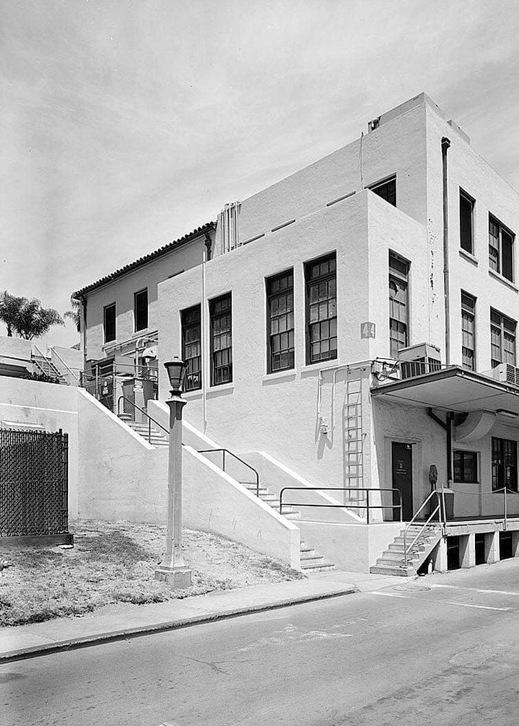 Historic Photo : U.S. Naval Hospital, Subsistence Building, Park Boulevard, Balboa Park, San Diego, San Diego County, CA 2 Photograph
