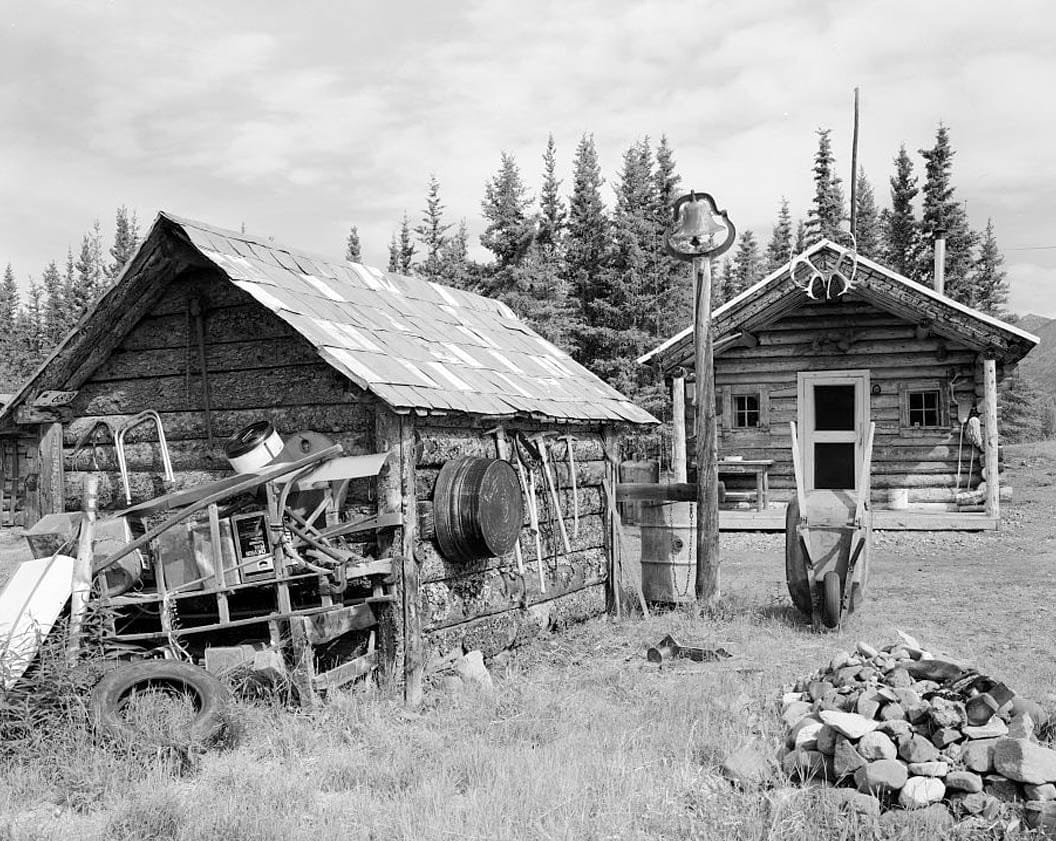 Historic Photo : Town of Chisana, Ray McNutt Cookhouse, Chisana, Valdez-Cordova Census Area, AK 1 Photograph