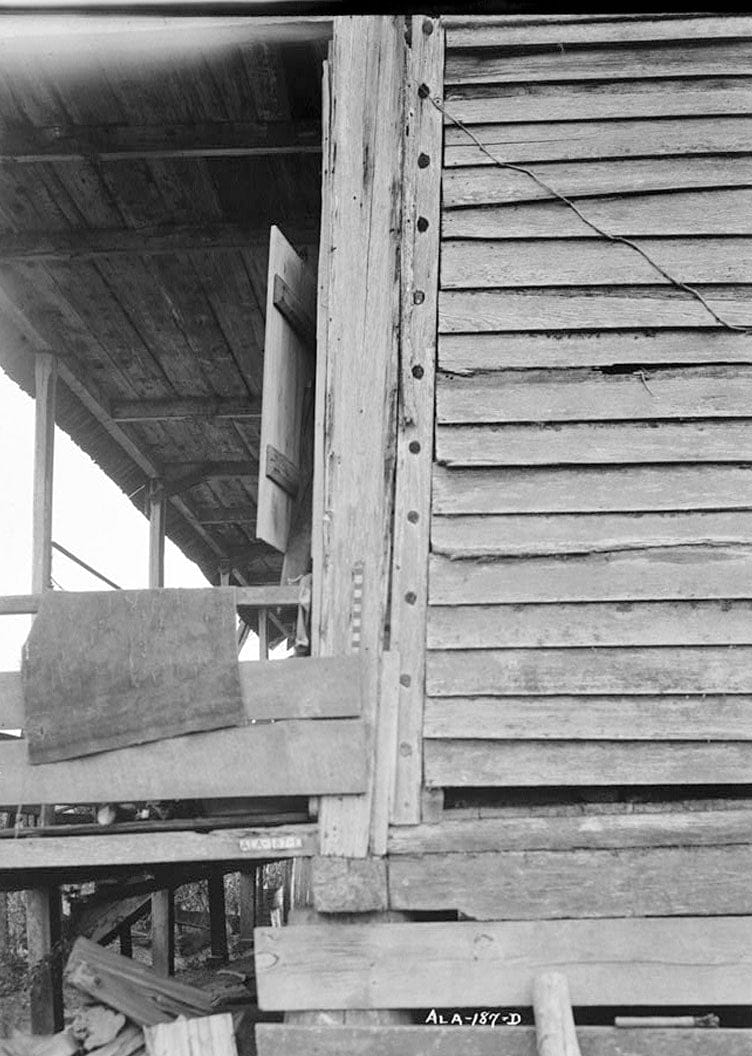 Historic Photo : Zeno Chestang House, U.S. Highway 43, Chestang Landing, Chastang, Mobile County, AL 3 Photograph