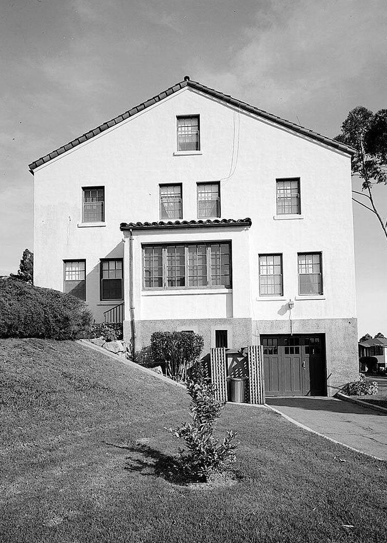 Historic Photo : U.S. Naval Hospital, Double Quarters, Park Boulevard, Balboa Park, San Diego, San Diego County, CA 4 Photograph