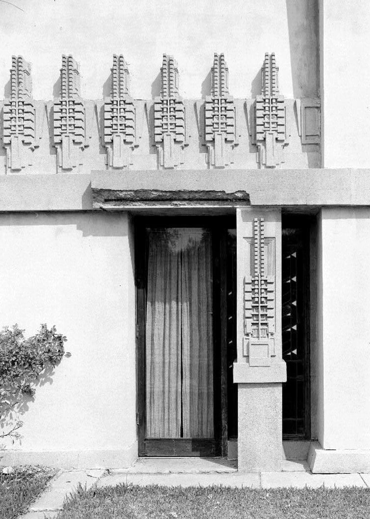 Historic Photo : Hollyhock House, 4800 Hollywood Boulevard, Los Angeles, Los Angeles County, CA 7 Photograph