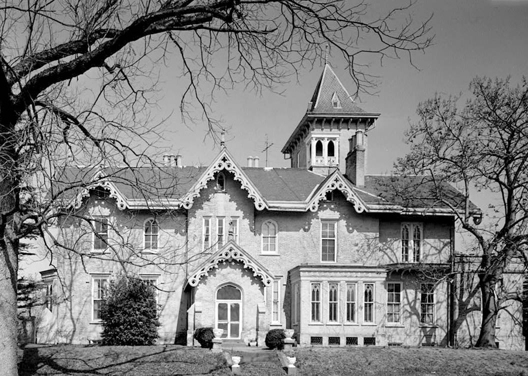 Historic Photo : Lesley-Travers Mansion, 112 West Sixth Street, New Castle, New Castle County, DE 1 Photograph