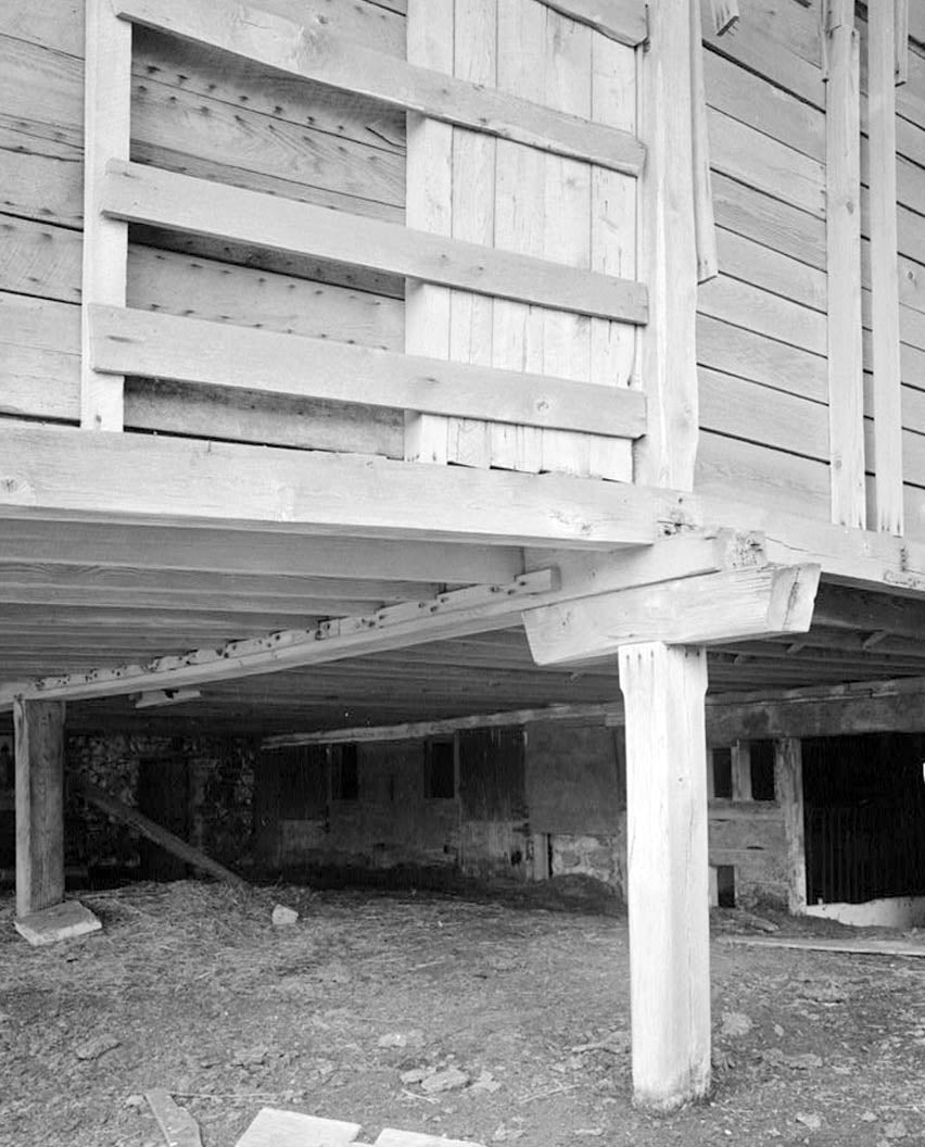 Historic Photo : Dennison Bank Barn, Corner of Brackenville & Limestone Roads, Brackenville, New Castle County, DE 8 Photograph