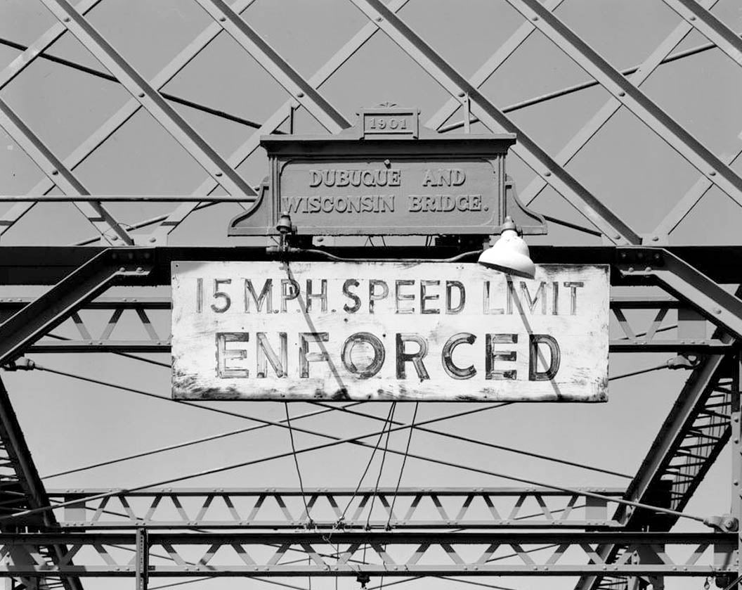 Historic Photo : Eagle Point Bridge, Dubuque, Dubuque County, IA 17 Photograph