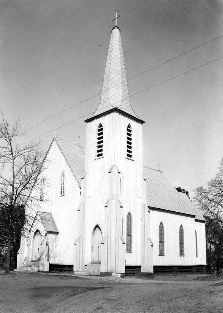 Historic Photo : St. Paul's Episcopal Church, State Highway 97 (County Road 29), Lowndesboro, Lowndes County, AL 5 Photograph