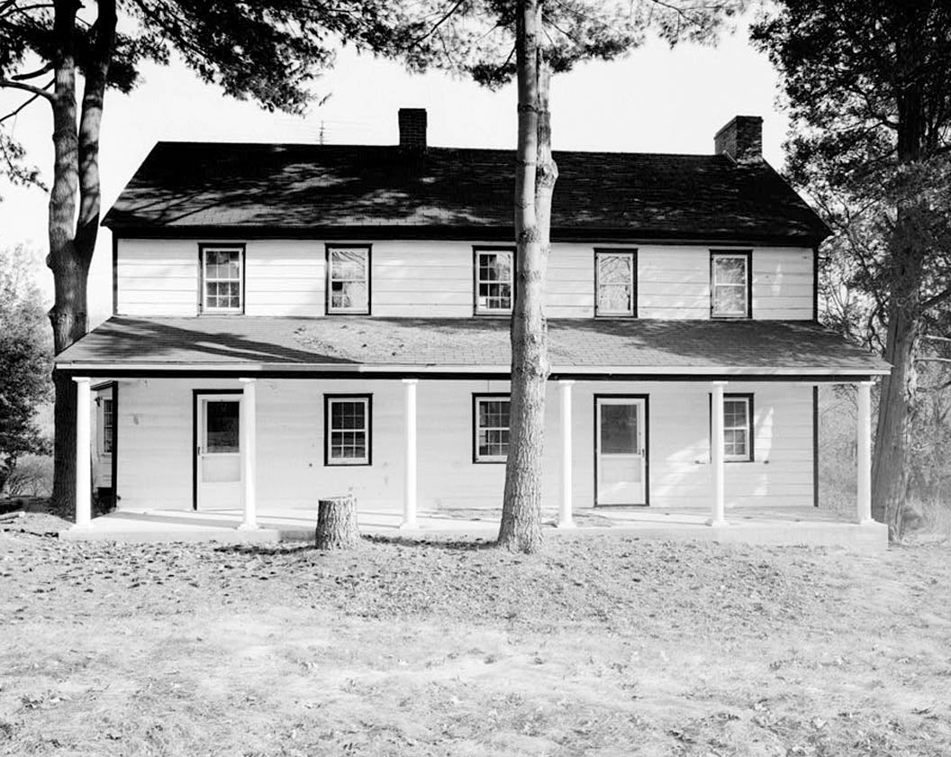 Historic Photo : Barker House, 6001 Lancaster Pike (State Road 48), Wilmington, New Castle County, DE 1 Photograph