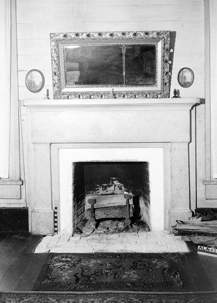 Historic Photo : Morriss-Holmes House, State Route 76, Winterboro, Talladega County, AL 3 Photograph