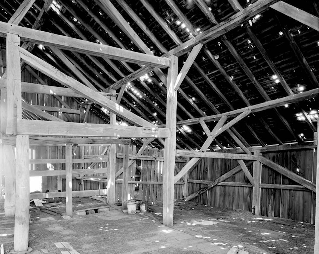 Historic Photo : Rothwell Farm, Barn, Route 458 near Route 42, Middletown, New Castle County, DE 4 Photograph