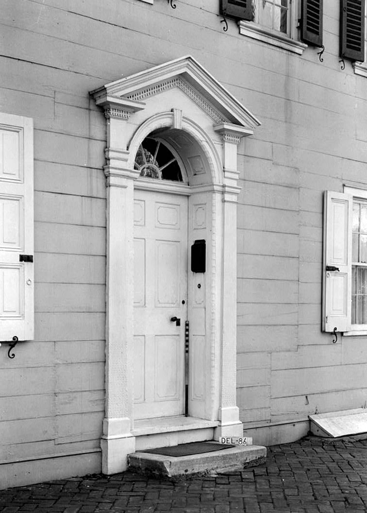 Historic Photo : Aull House, 49-51 The Strand, New Castle, New Castle County, DE 2 Photograph