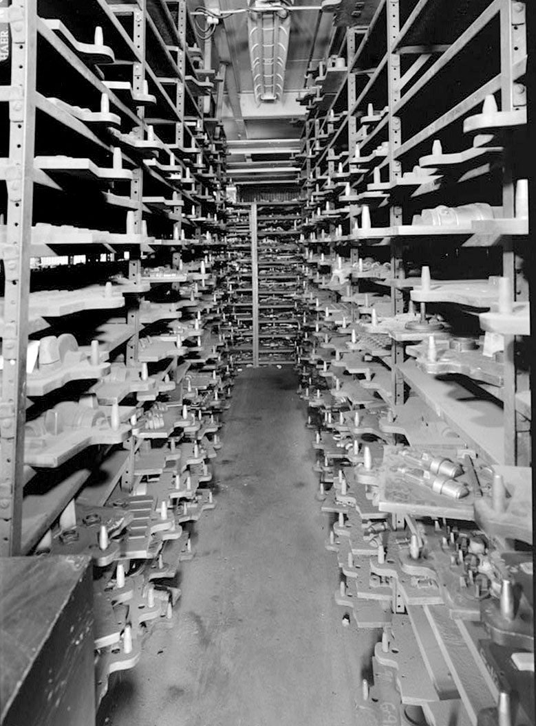 Historic Photo : Stockham Pipe & Fittings Company, Brass Foundry, 4000 Tenth Avenue North, Birmingham, Jefferson County, AL 3 Photograph