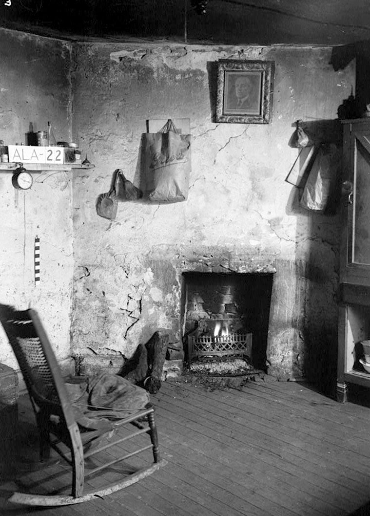 Historic Photo : Sanford-Staylor House & Servants' Quarters, 451-453 Saint Francis Street, Mobile, Mobile County, AL 9 Photograph