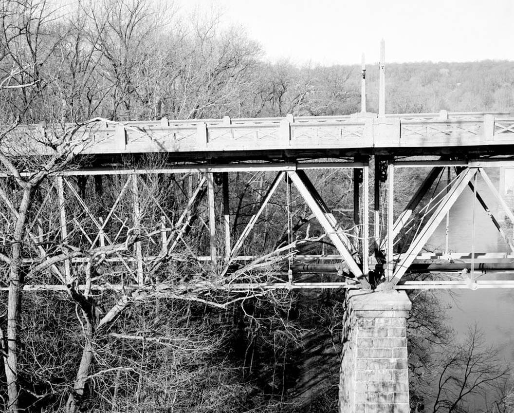 Historic Photo : Augustine Bridge, Brandywine River,Augustine Cutoff, Wilmington, New Castle County, DE 33 Photograph