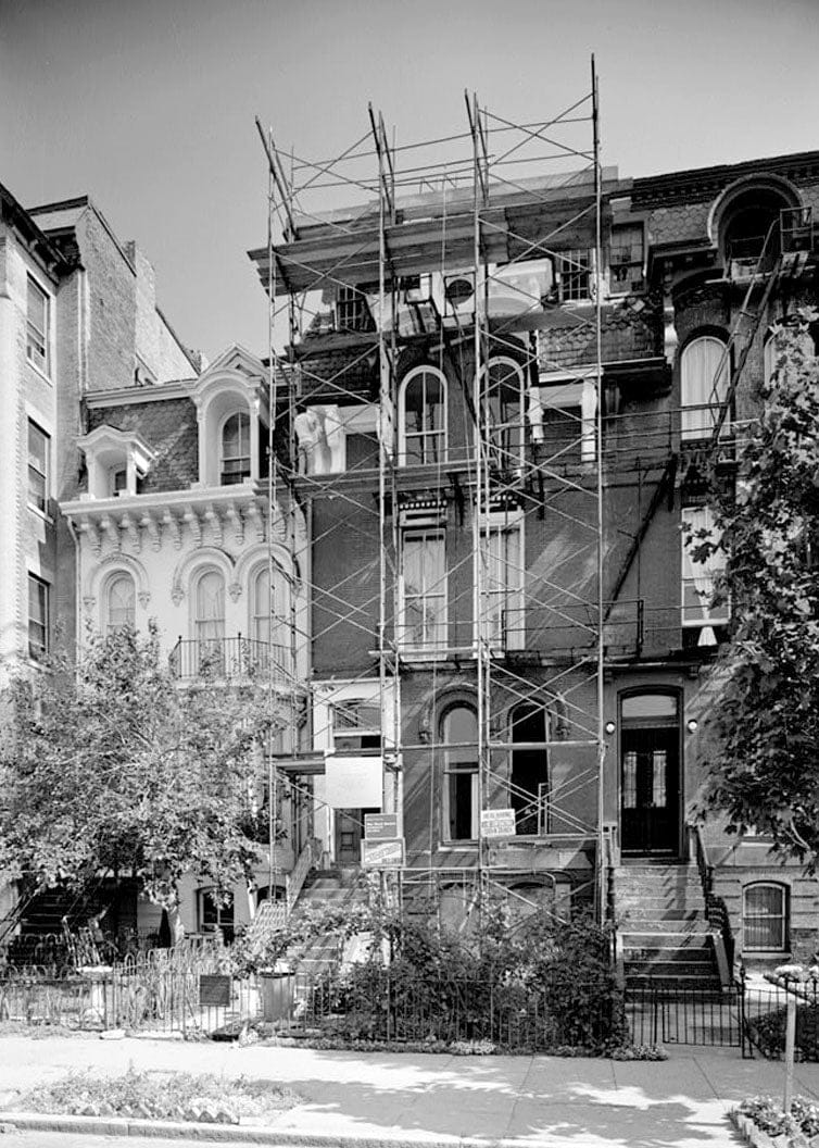 Historic Photo : Blanche K. Bruce House, 909 M Street Northwest, Washington, District of Columbia, DC 5 Photograph