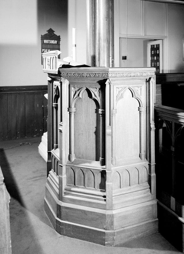 Historic Photo : Trinity Church (P. E.), 651 Pequot Road, Southport, Fairfield County, CT 26 Photograph