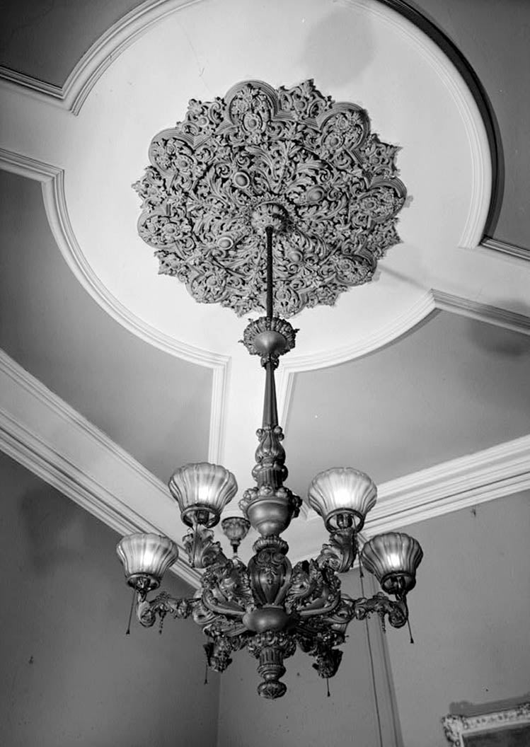 Historic Photo : Lesley-Travers Mansion, 112 West Sixth Street, New Castle, New Castle County, DE 15 Photograph