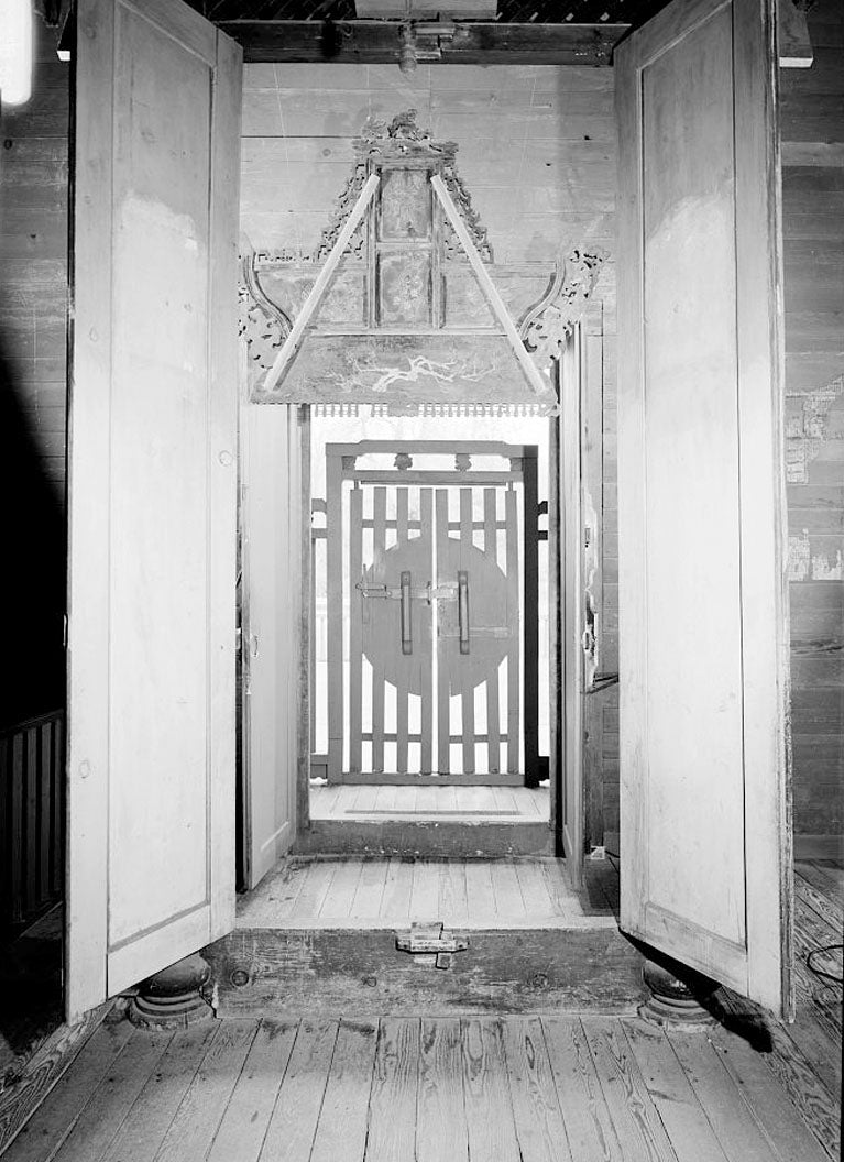 Historic Photo : Weaverville Joss House, Oregon Street, Weaverville, Trinity County, CA 31 Photograph