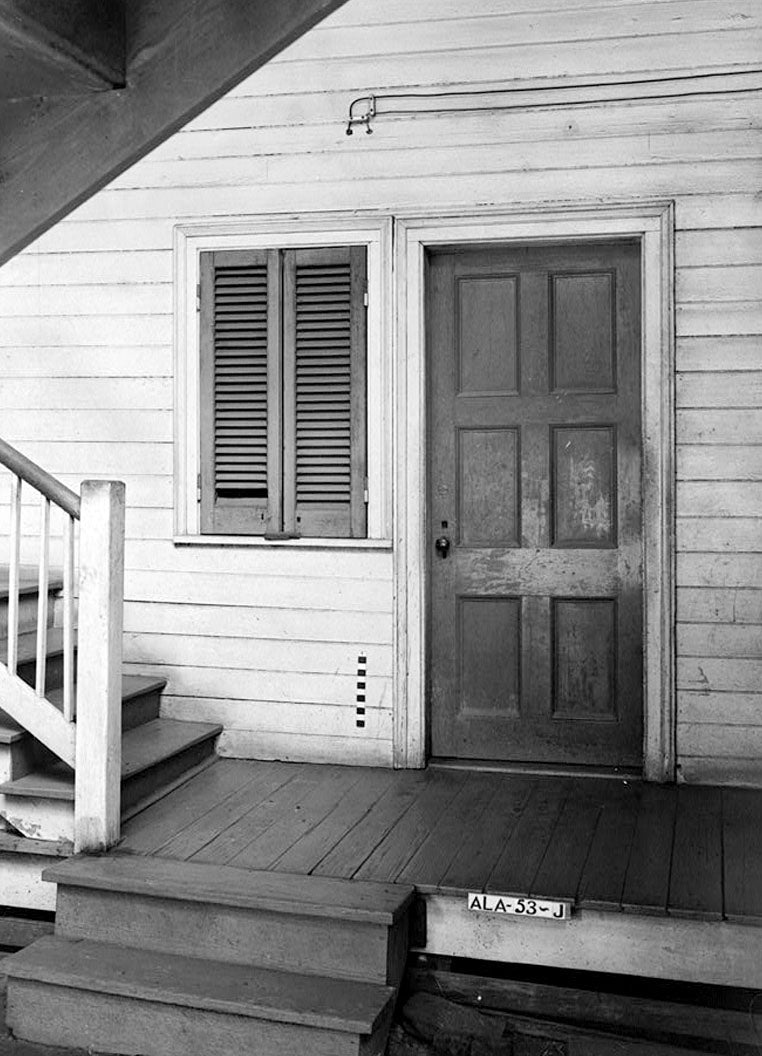 Historic Photo : Audley H. Gazzam House & Servants' Quarters, 1255 Government Street, Mobile, Mobile County, AL 22 Photograph